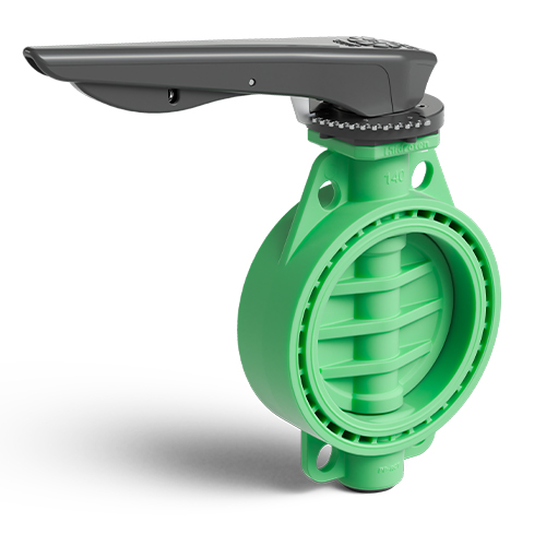 PP-RCT butterfly valves — Family 09P